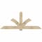 Ekena Millwork Redmond Rough Sawn Timber Gable Bracket, Douglas Fir, 84"W x 35"H x 6"D x 6"F, 10/12 Pitch GBW084X35X0606RED00RDF - alternate 1